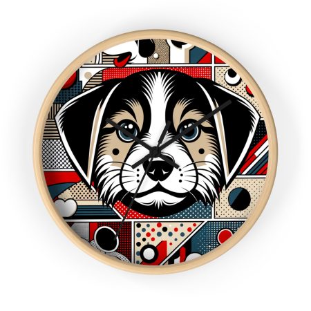 Danish-Swedish Farmdog - Wall Clock - By Rufus VanPawsley
