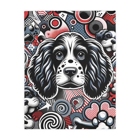 Cocker Spaniel - Throw Blanket - By Baxter Monet