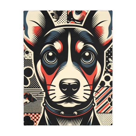 Manchester Terrier - Throw Blanket - By Baxter Monet