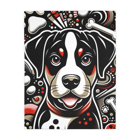 Braque d'Auvergne - Throw Blanket - By Baxter Monet