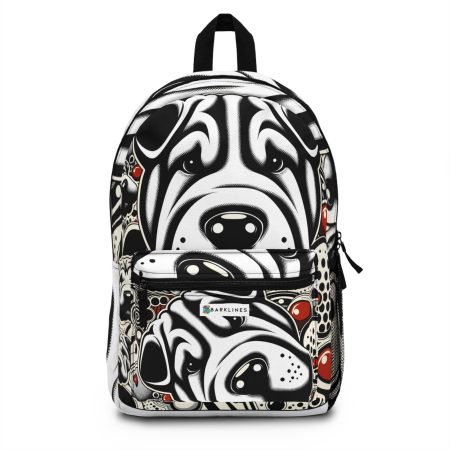 Chinese Shar-Pei - Backpack - By Rufus VanPaw