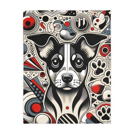 Carolina Dog - Throw Blanket - By Baxter Monet
