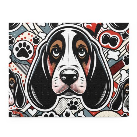 Basset Hound - Puzzle - By Baxter Pawlowski