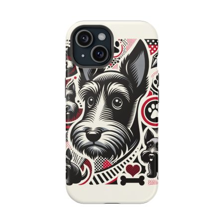 Scottish Terrier - Impact Resistant Cell Phone Case - By Baxter VanGogh