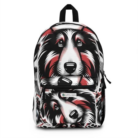 Bearded Collie - Backpack - By Biscuit VanGogh