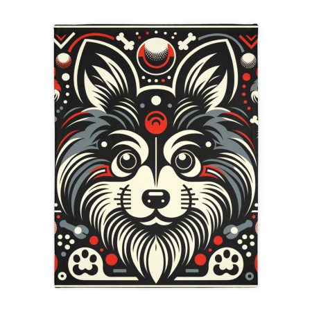 Finnish Spitz - Throw Blanket - By Barkley VanPaws