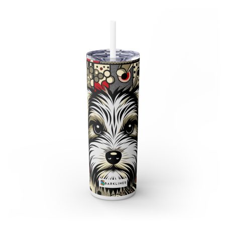 Dandie Dinmont Terrier - 20 oz. Skinny Tumbler - By Baxter VanWoof