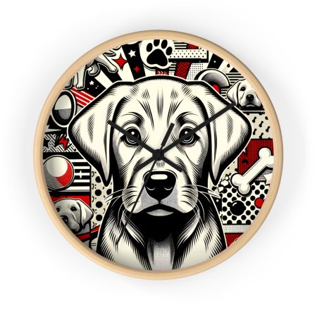 Labrador Retriever - Wall Clock - By Baxter Monet