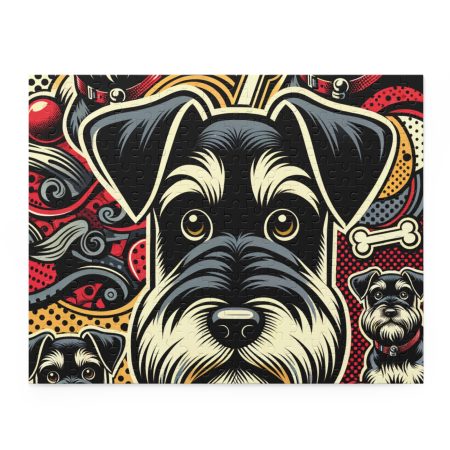 Standard Schnauzer - Puzzle - By Baxter Monet
