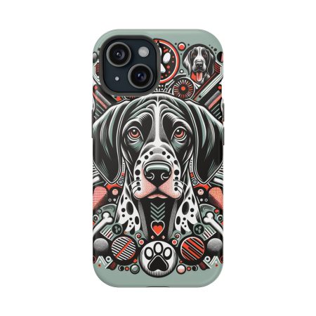 German Shorthaired Pointer - Impact Resistant Cell Phone Case - By Baxter Monet
