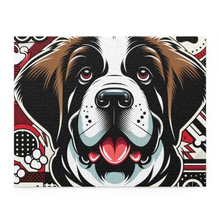 St. Bernard - Puzzle - By Baxter VanPoodle