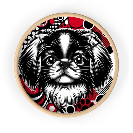Pekingese - Wall Clock - By Baxter Doodle