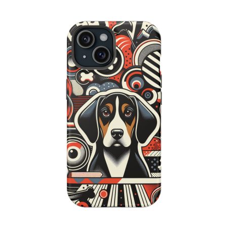 Black and Tan Coonhound - Impact Resistant Cell Phone Case - By Baxter Monet