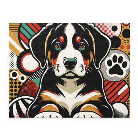 Greater Swiss Mountain Dog - Puzzle - By Baxter Monet