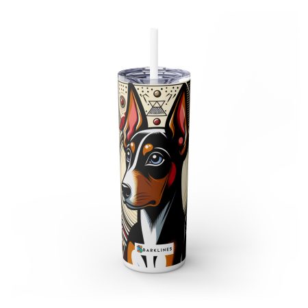 Pharaoh Hound - 20 oz. Skinny Tumbler - By Baxter Monet