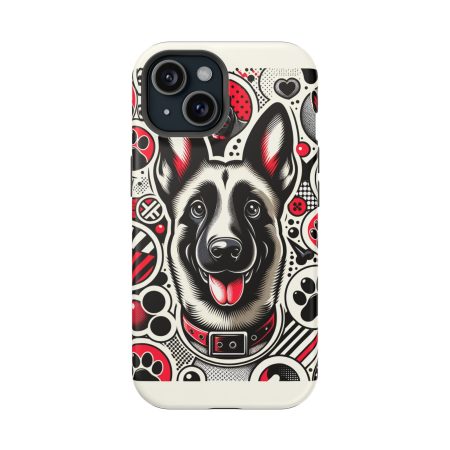 Belgian Malinois - Impact Resistant Cell Phone Case - By Biscuit Van Barkley