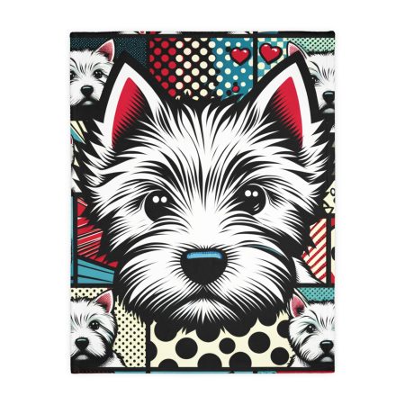 West Highland White Terrier - Throw Blanket - By Baxter Monet