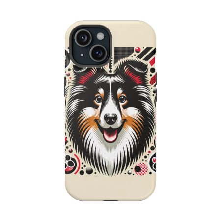 Shetland Sheepdog - Impact Resistant Cell Phone Case - By Baxter Monet