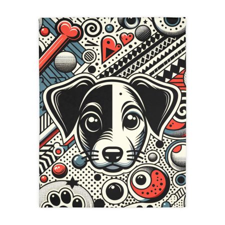 Azawakh - Throw Blanket - By Baxter Renoir