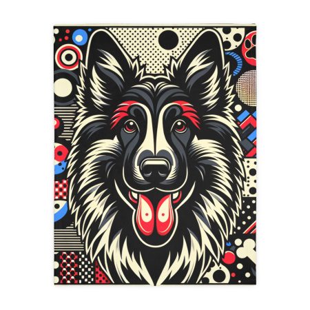 Belgian Tervuren - Throw Blanket - By Barkley Monet