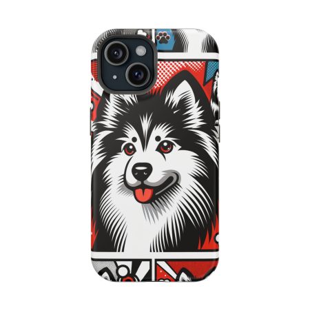 American Eskimo Dog - Impact Resistant Cell Phone Case - By Barkley VanTail