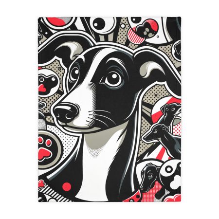 Spanish Greyhound - Throw Blanket - By Baxter Rembrandt