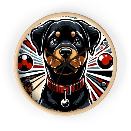 Rottweiler - Wall Clock - By Baxter Monet