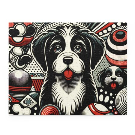 Portuguese Water Dog - Puzzle - By Rex Monet