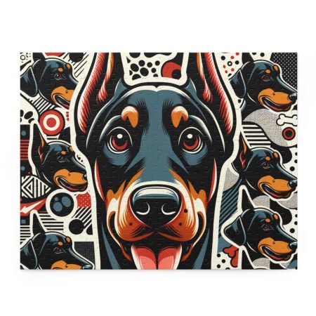 Doberman Pinscher - Puzzle - By Baxter VanPaw