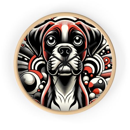 Boxer - Wall Clock - By Baxter Dalmatian