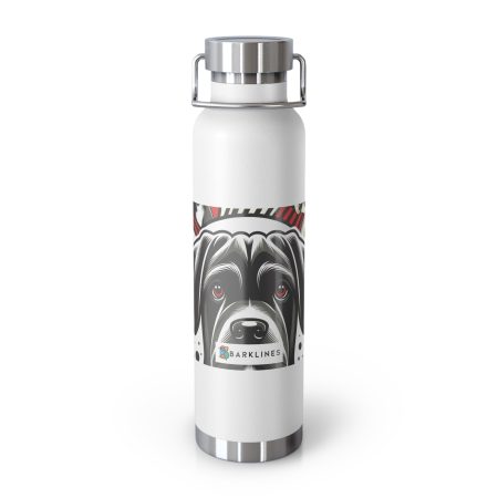 Spanish Mastiff - 22 oz. Copper Vacuum Insulated Bottle  - By Baxter DaVinci