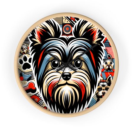 Yorkshire Terrier - Wall Clock - By Maxwell Fetcher