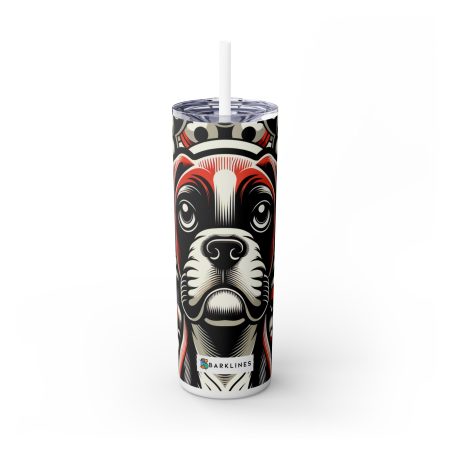 Boxer - 20 oz. Skinny Tumbler - By Baxter Dalmatian