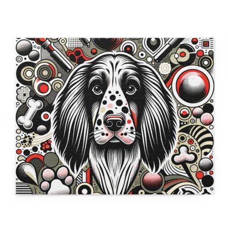 English Setter - Puzzle - By Baxter Monet