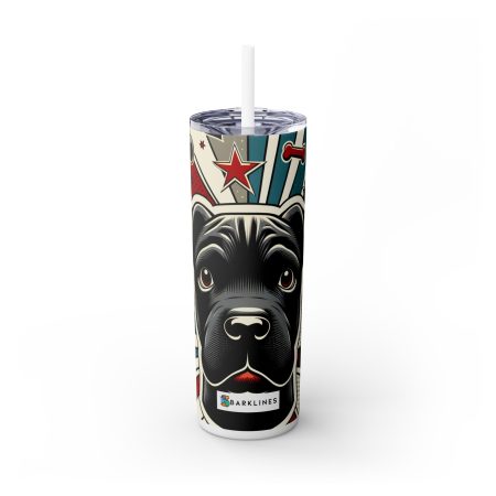 Black Mouth Cur - 20 oz. Skinny Tumbler - By Baxter Remington