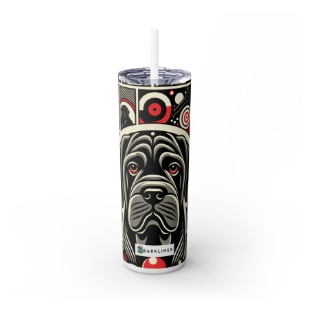 Neapolitan Mastiff - 20 oz. Skinny Tumbler - By Rex DaVinci