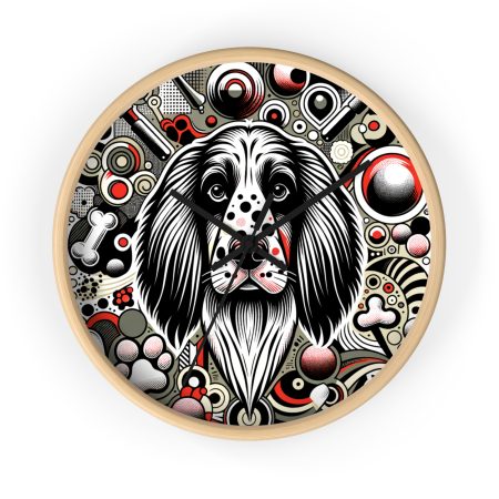 English Setter - Wall Clock - By Baxter Monet