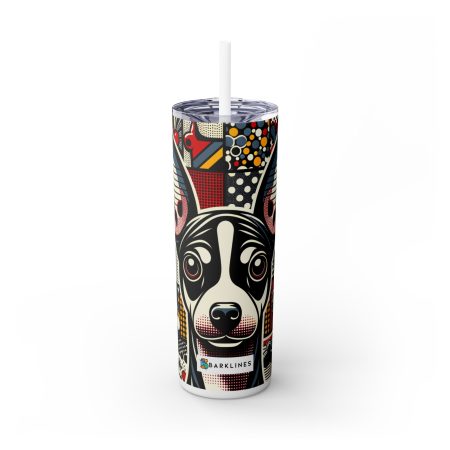 Mexican Hairless Dog - 20 oz. Skinny Tumbler - By Rufus Barkley