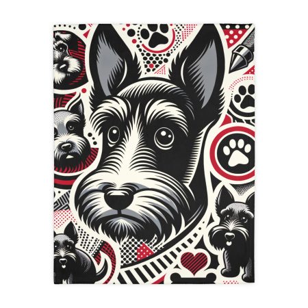Scottish Terrier - Throw Blanket - By Baxter VanGogh