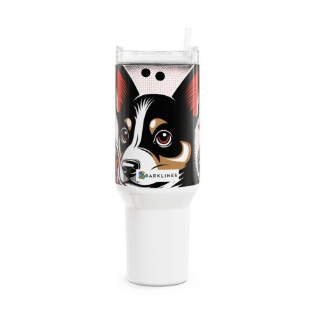 Australian Kelpie - 40 oz. Tumbler  - By Biscuit Barksdale