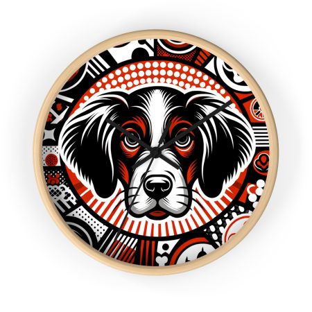 Brittany - Wall Clock - By Barkley Monet