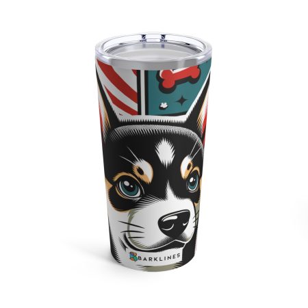 Norwegian Buhund - 20 oz. Tumbler - By Baxter VanWoof