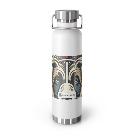 Anatolian Shepherd Dog - 22 oz. Copper Vacuum Insulated Bottle  - By Biscuit VanWoof