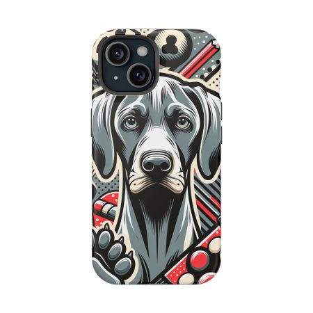 Weimaraner - Impact Resistant Cell Phone Case - By Baxter Monet