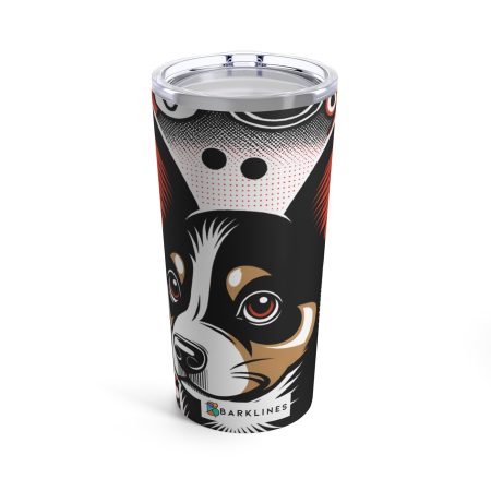 Australian Kelpie - 20 oz. Tumbler - By Biscuit Barksdale