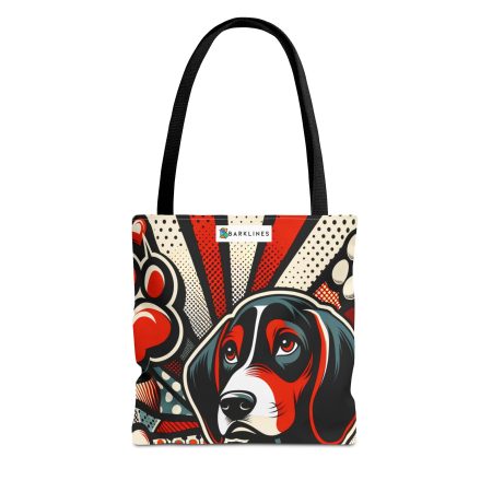 Redbone Coonhound - Tote Bag - By Rex Monet
