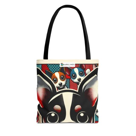 Toy Fox Terrier - Tote Bag - By Biscuit Monet