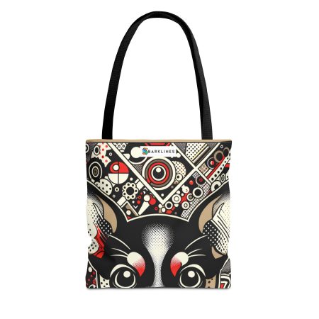 Russian Toy Terrier - Tote Bag - By Baxter Monet