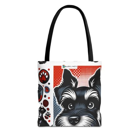 Black Russian Terrier - Tote Bag - By Rex VanGogh