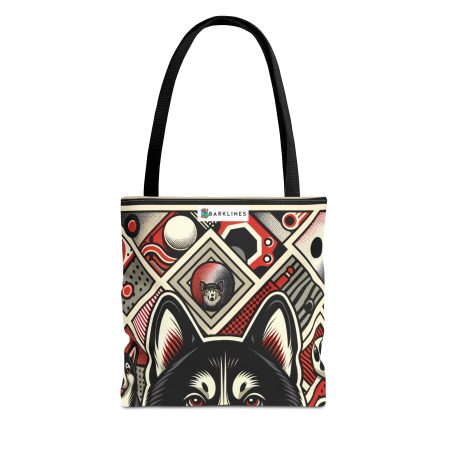 Norwegian Elkhound - Tote Bag - By Baxter VanWoof